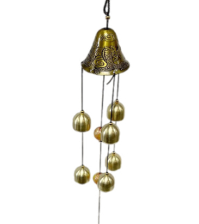 S001-757-Golden Wind Chime (Min 12pcs)