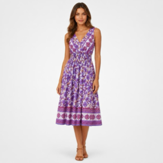 Z2800-Lady Long Dress (Assorted Colors and Sizes)