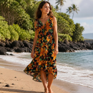 Z2839-Lady's Short Dress (Assorted Colors and Sizes)