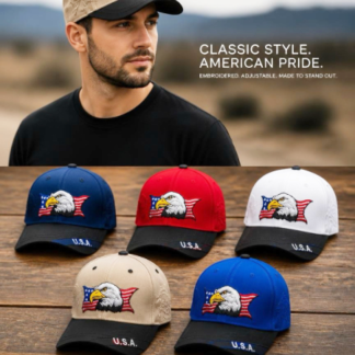 CP230 Eagle with Flag (Dozen Assorted Color)