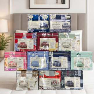 91604-QP-6PC Printed Queen Bed Sheet Set (Assorted Colors)(Case Orders ONLY)