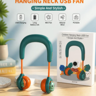 Hanging Neck Kids USB Fan (R4507, Min 12pcs, Assorted Colors)