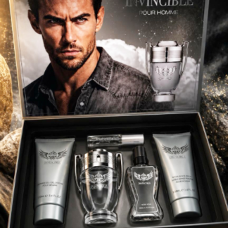 Invincible Pour Homme Men's Cologne Gift Set (V14, Min 6pcs, Case Price Available)