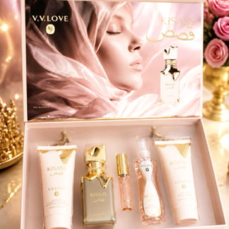 V.V. Love Kisass 5pc Elegant Perfume Set (VL7747, Min 6pcs, Case Price Available)