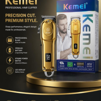KEMEI Professional Beard & Hair Trimmer for Men, Cordless T-Blade Trimmers, Electric Hair Clippers for Barbers and Stylists, All Body Grooming (Y001-196, Min 12pcs, Assorted Colors)