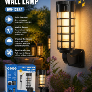 Solar Wall Lamp, Motion Sensor  Z001-1003